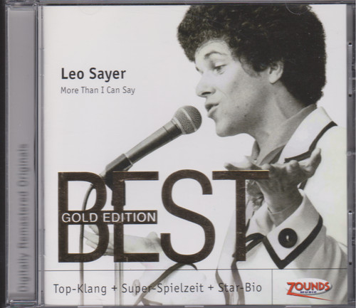 Leo sayer more than - sayer, can